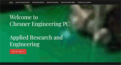 Desktop Screenshot of chesnerengineering.com