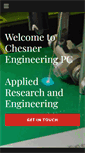 Mobile Screenshot of chesnerengineering.com
